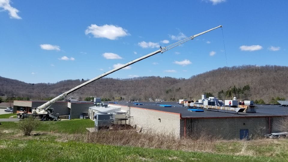 Industrial ventilation project Western PA
